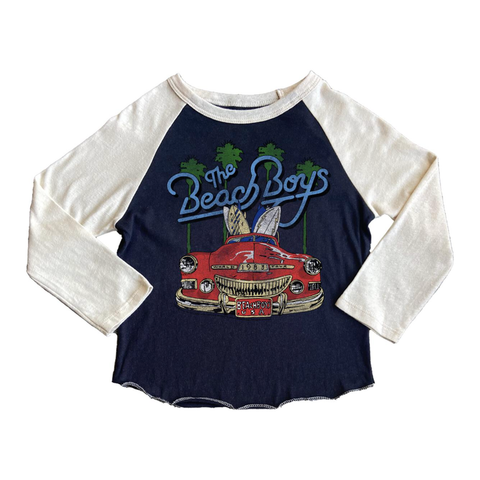 beach boys '83 recycled raglan long sleeve tee