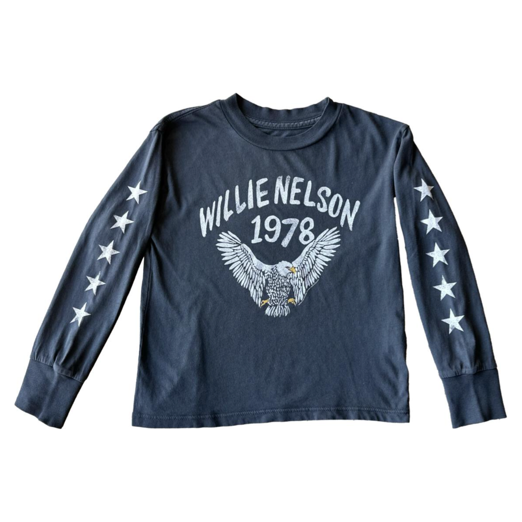 willie nelson long sleeve tee