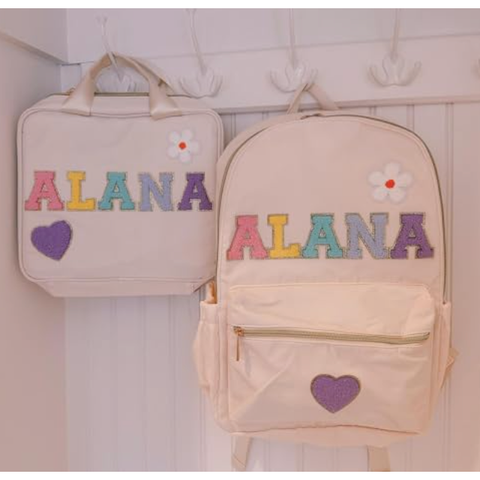 custom patched lunchbag