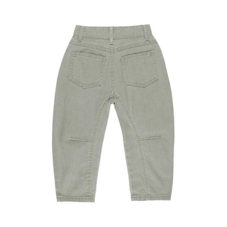 barrel pant || washed laurel