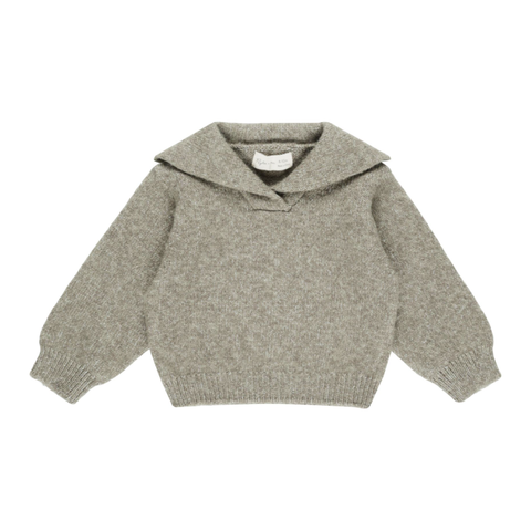 cash pullover || heathered laurel