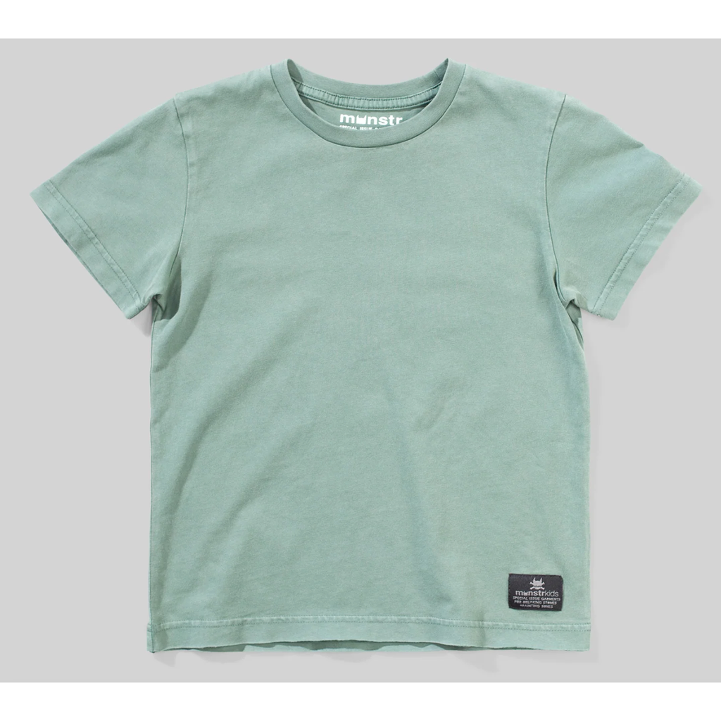 plain s/s tee + jargo pant | washed new green