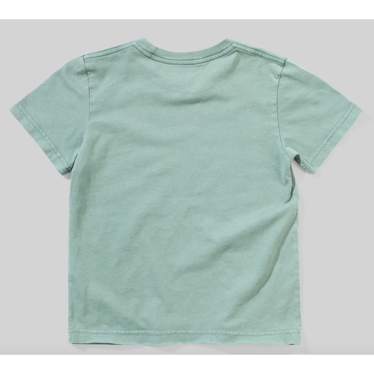 plain s/s tee | washed new green