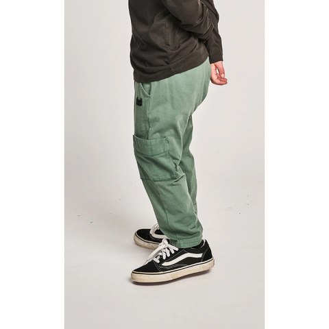 jargo pant | washed new green