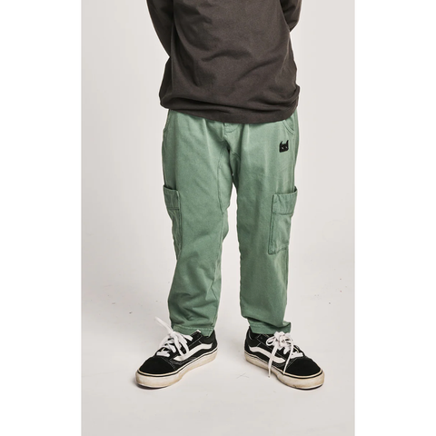 jargo pant | washed new green