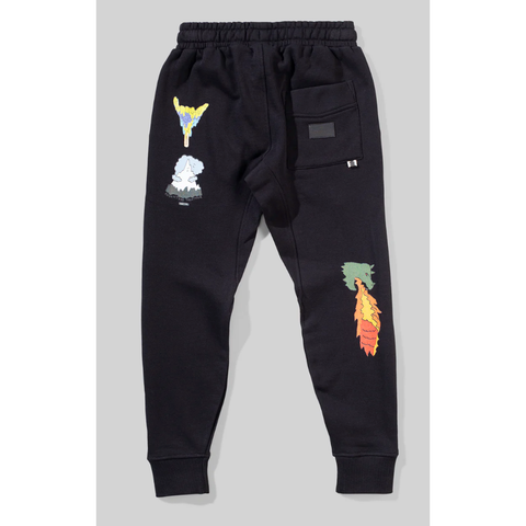 stickers pant | black