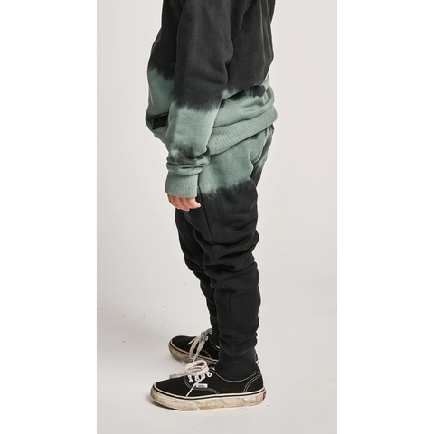 mudtrap hoodie +  trapdoor pant | washed new green