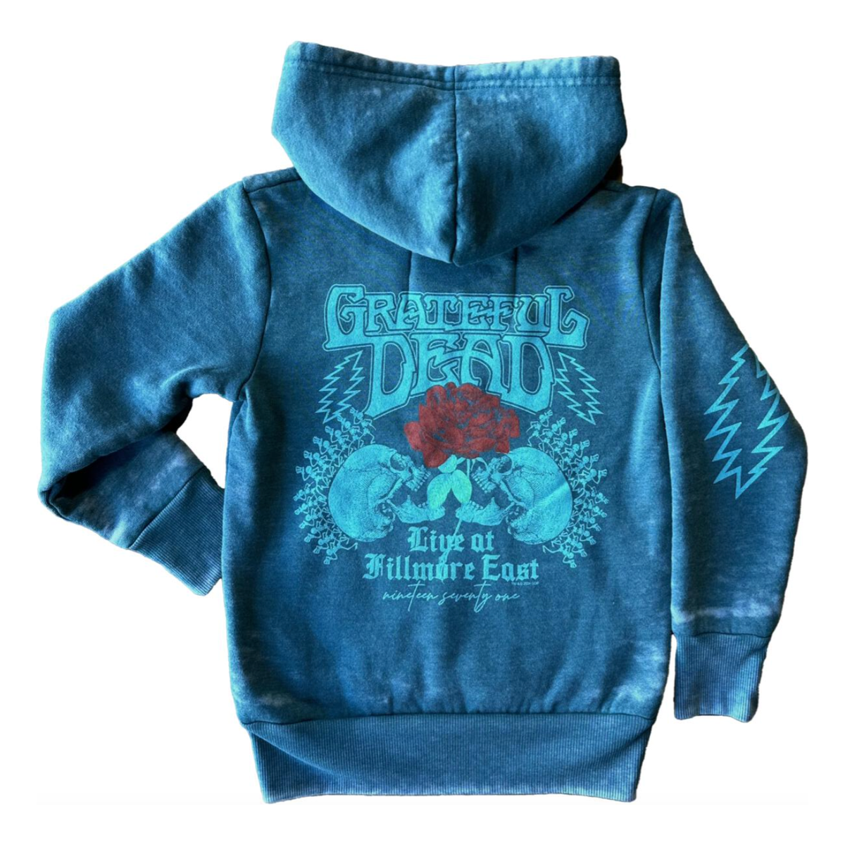 grateful dead skellies hoodie | river green