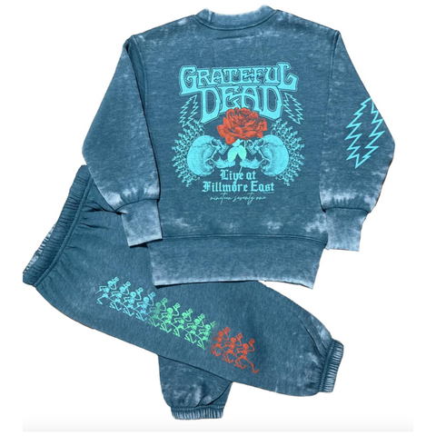 grateful dead skellies sweatpant | river green