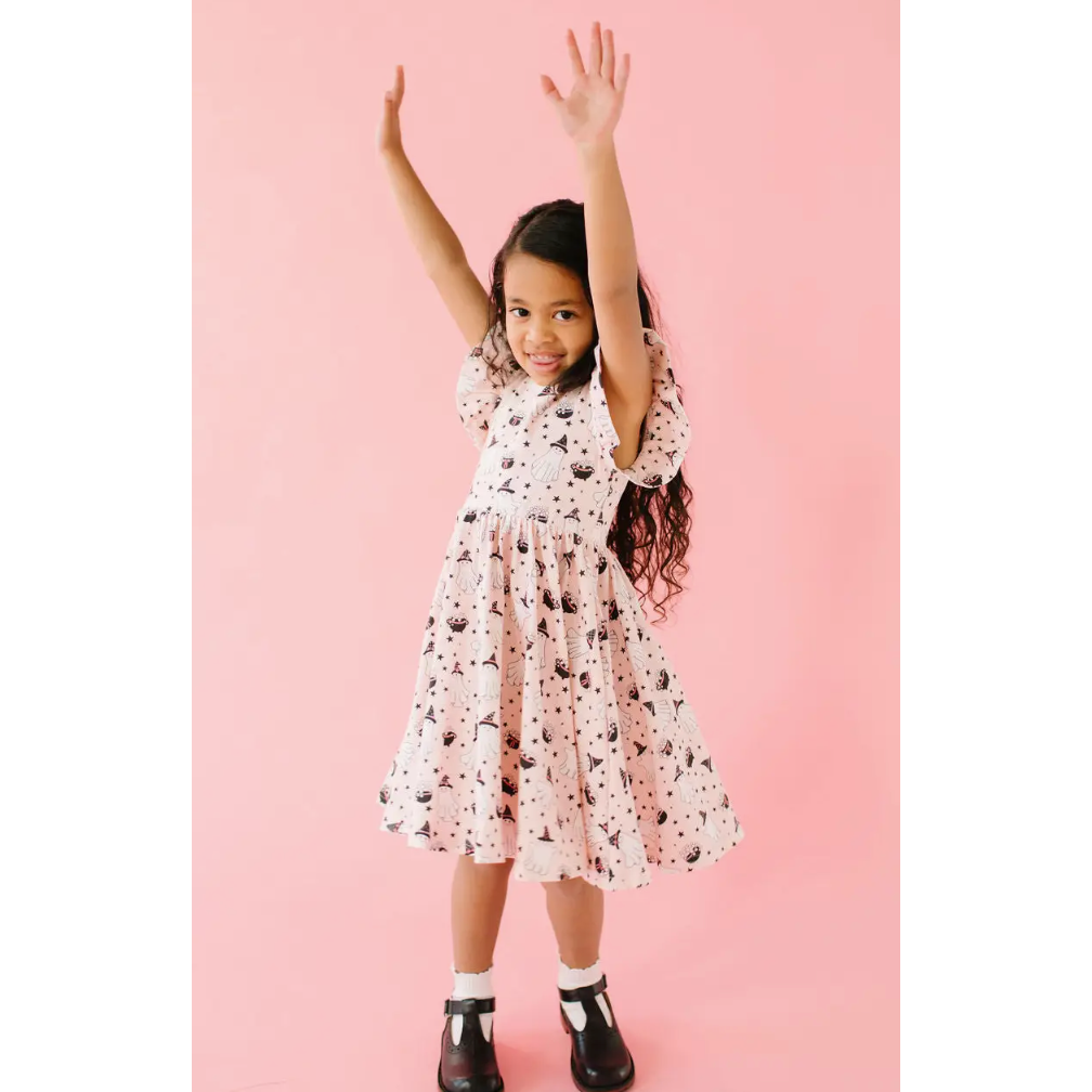 olivia twirl dress dress | pink cauldron