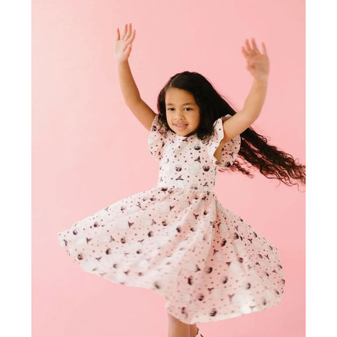 olivia twirl dress dress | pink cauldron