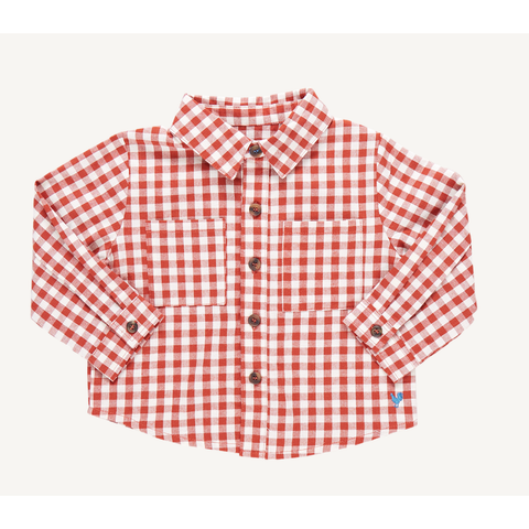 boys jack shirt | pony gingham