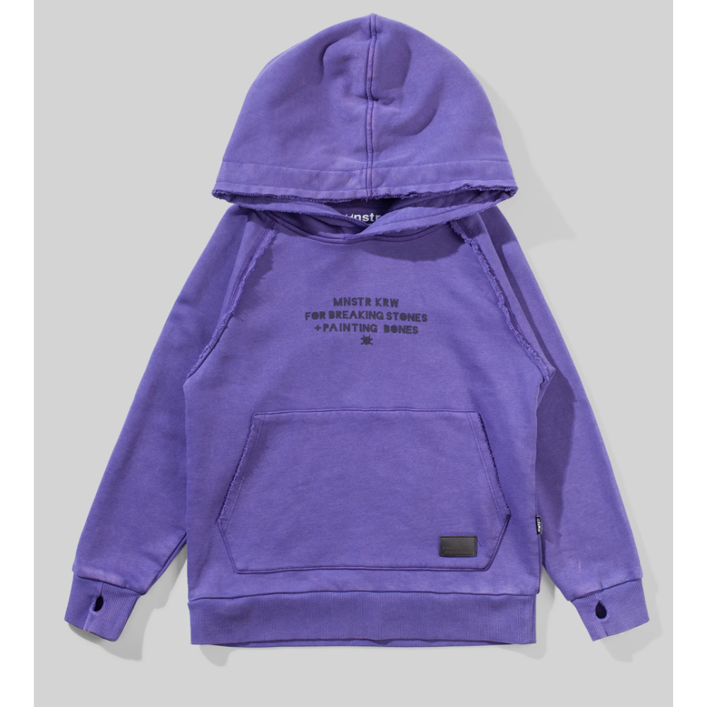 MNSTR KRW hoody | mineral purple