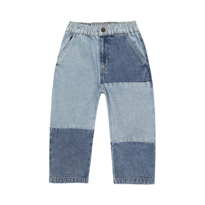 baggy pant || light washed denim