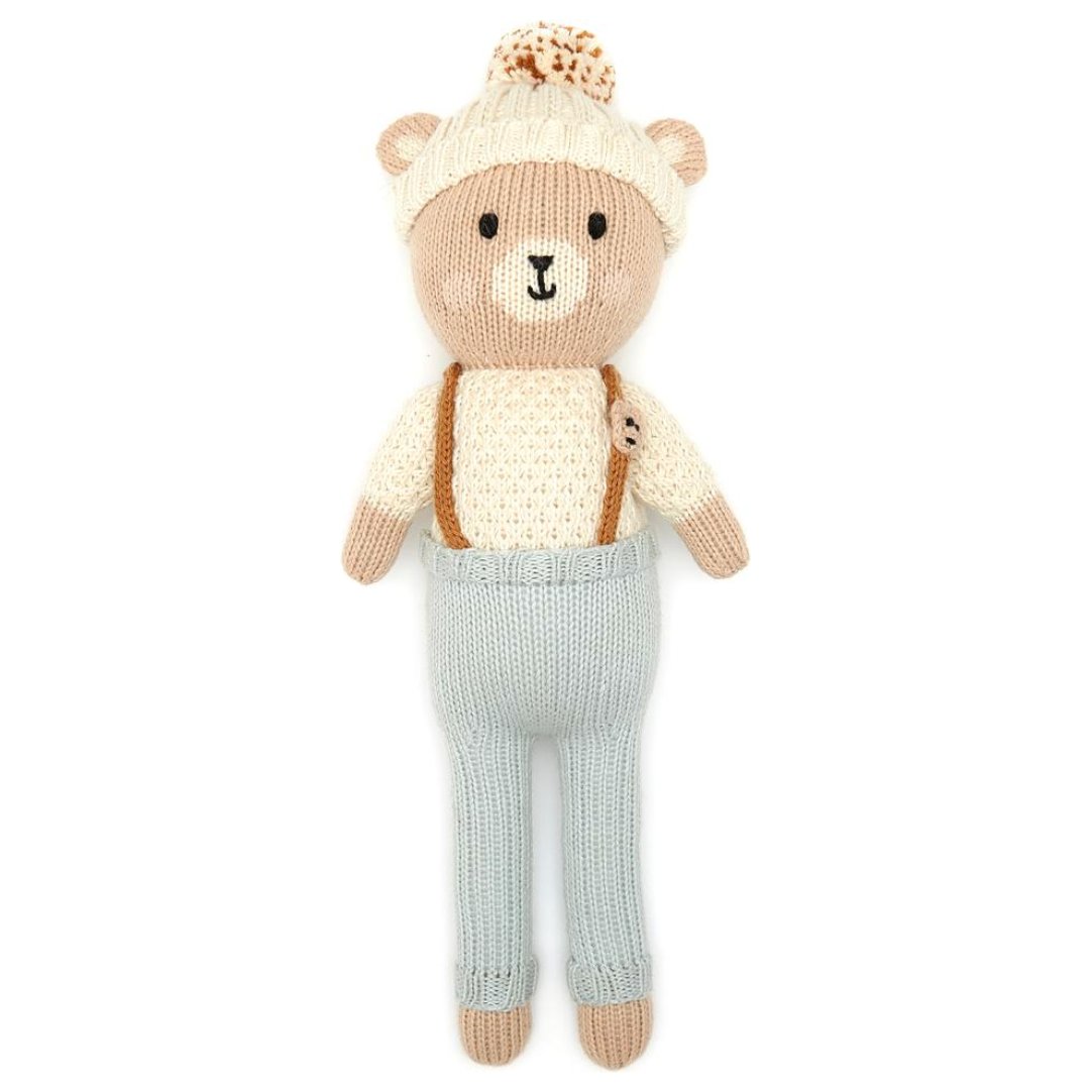 arthur the bear doll 11" | light blue