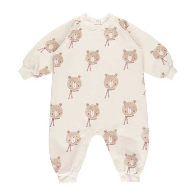 raglan jumpsuit || bears