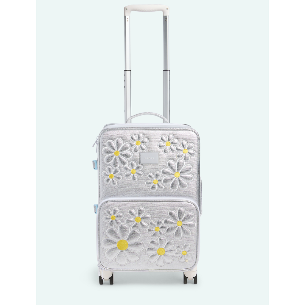 logan carry-on suitcase | 3d daisies