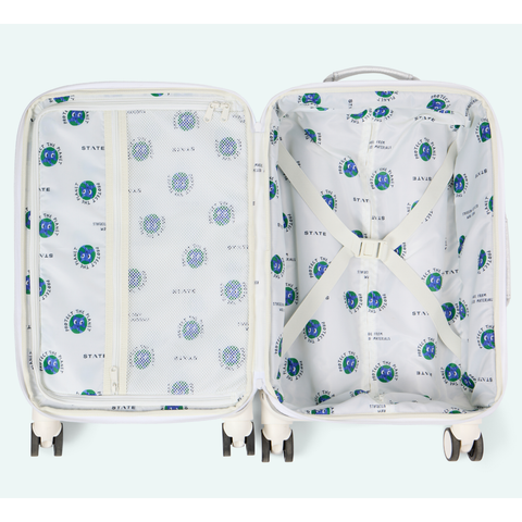 logan carry-on suitcase | 3d daisies