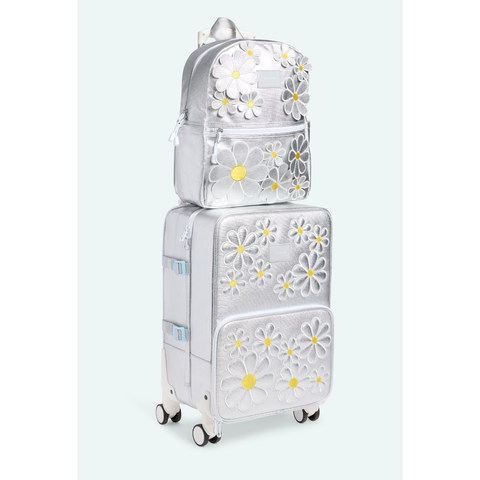 logan carry-on suitcase | 3d daisies