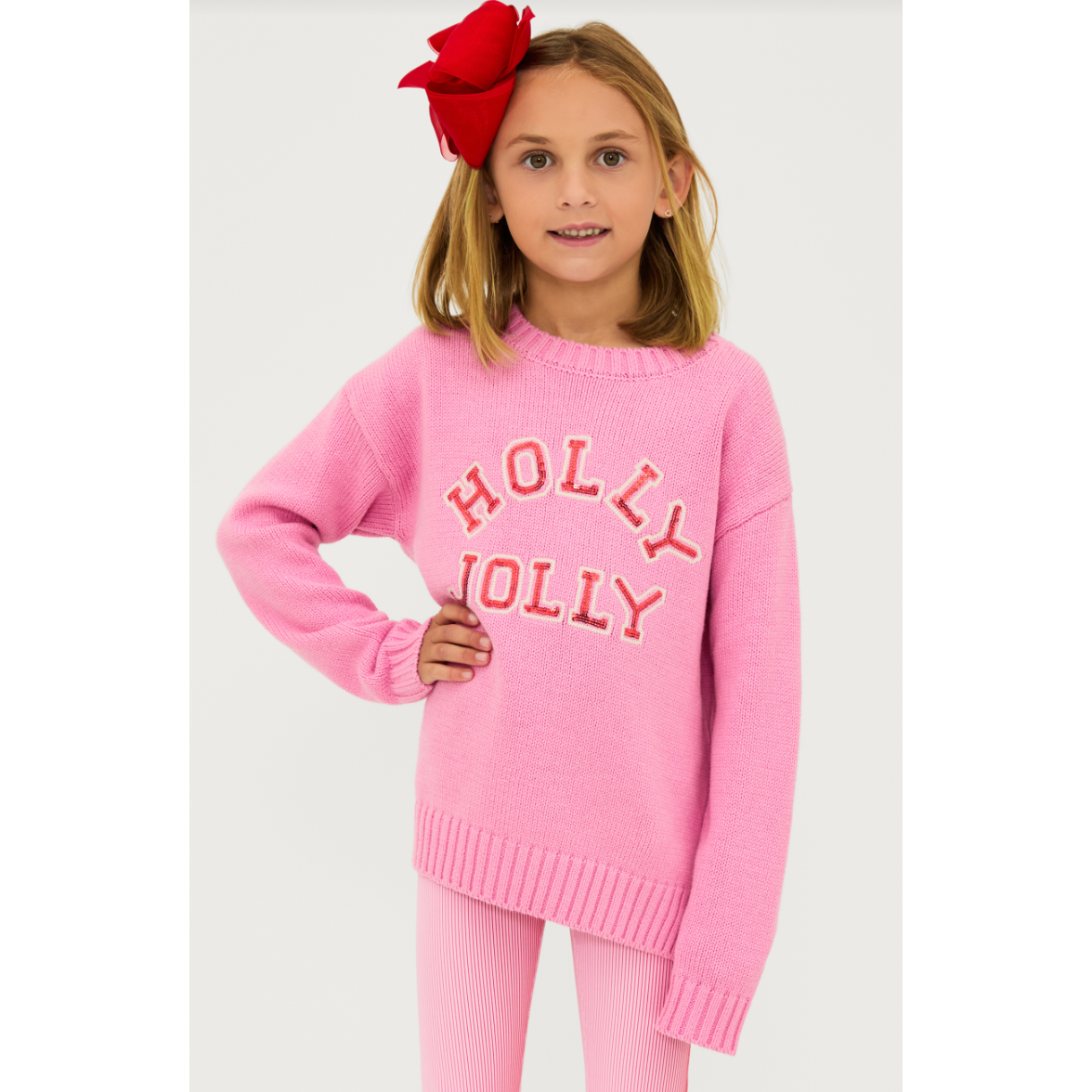 little callie sweater | gumdrop pink