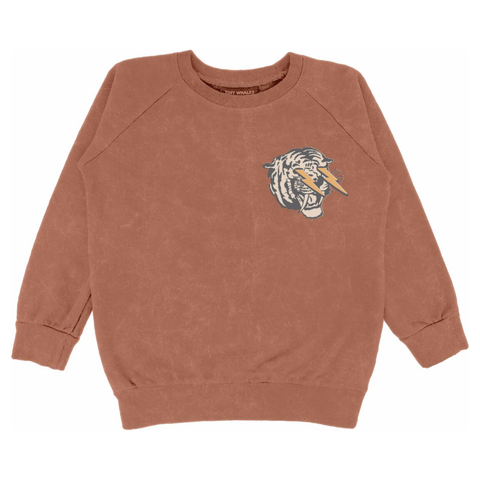 rad dudes club sweatshirt | mineral brick