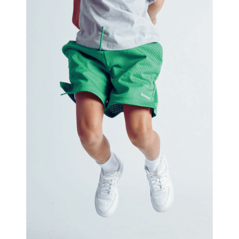 basketball short | court green