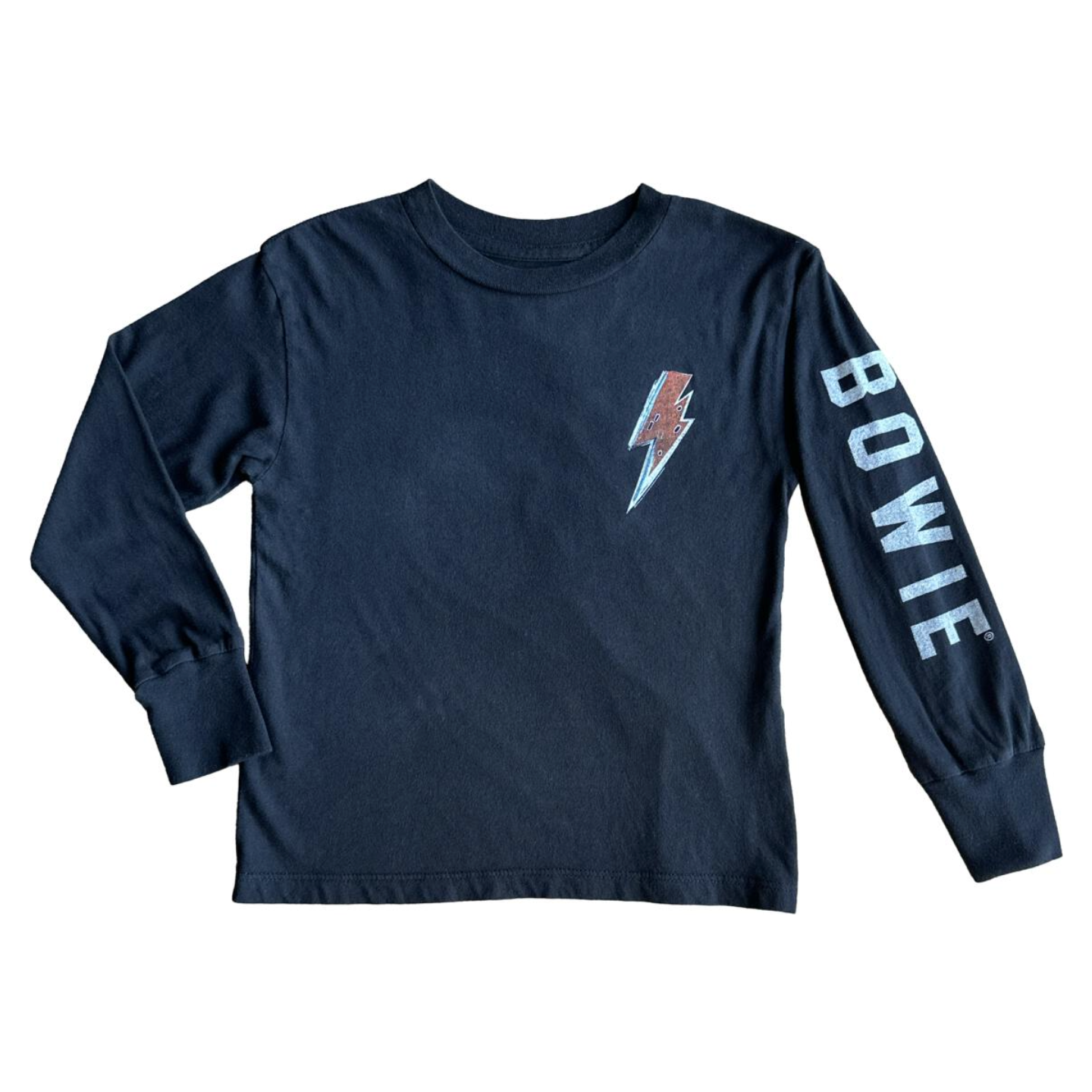 bowie bolt long sleeve tee