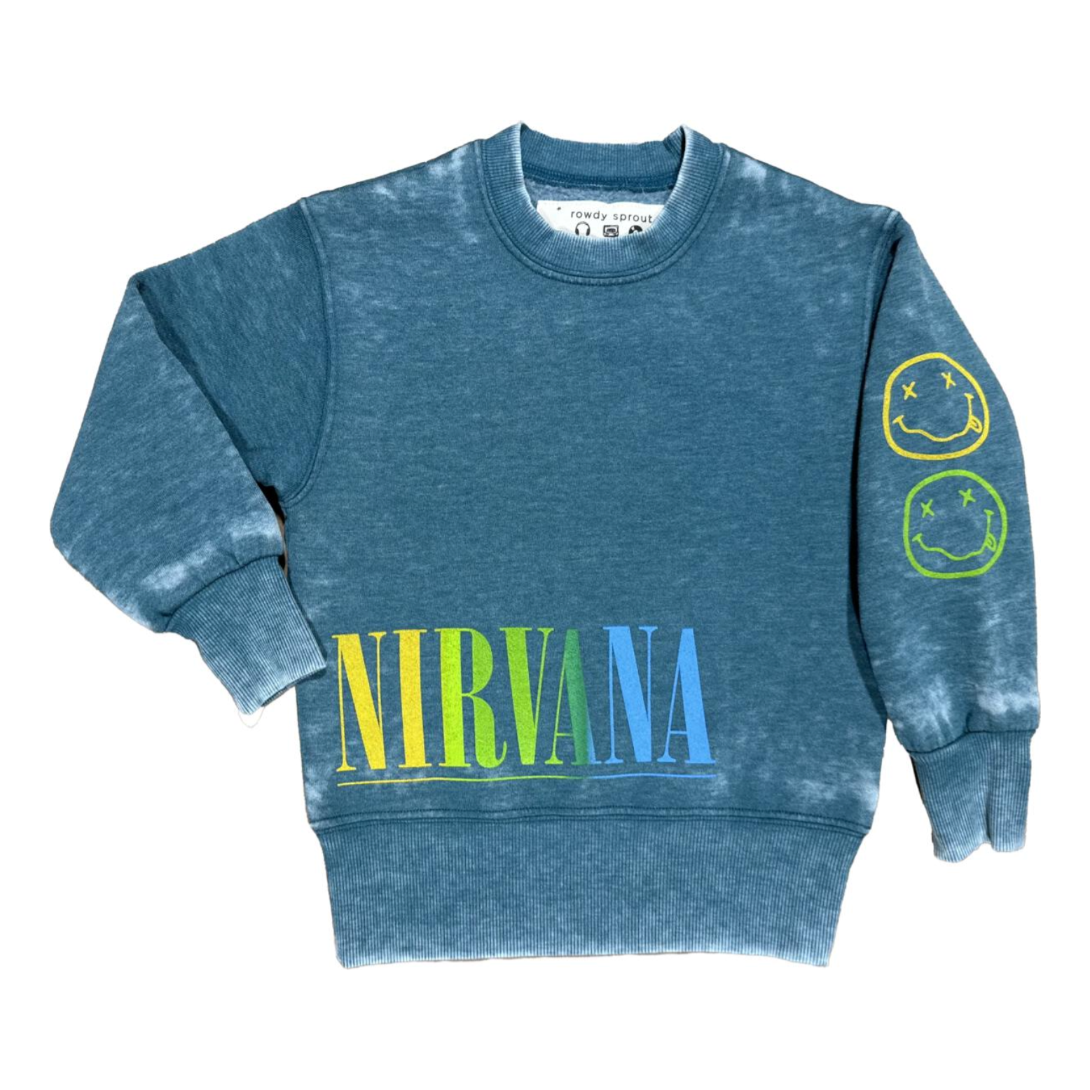 nirvana crew neck sweatshirt | green