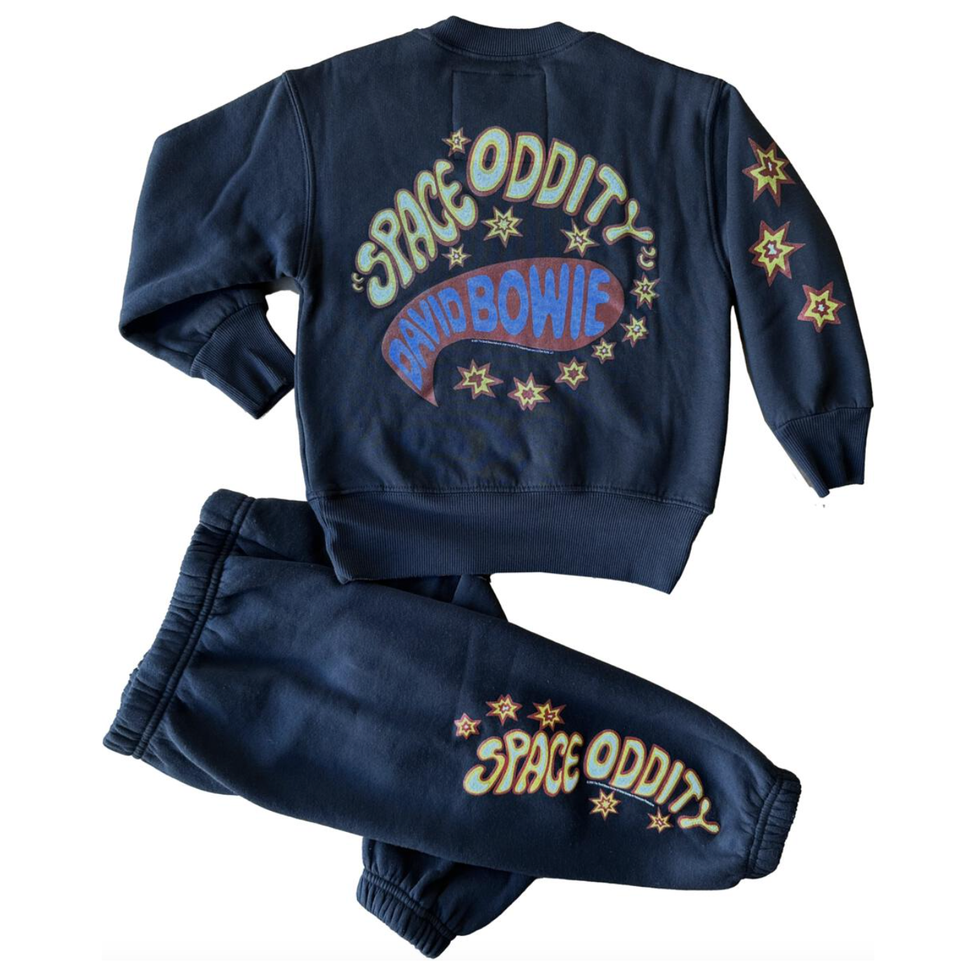 bowie space oddity hoodie + sweatpant | jet black