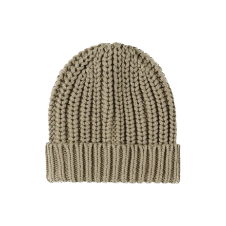 chunky knit beanie | olive