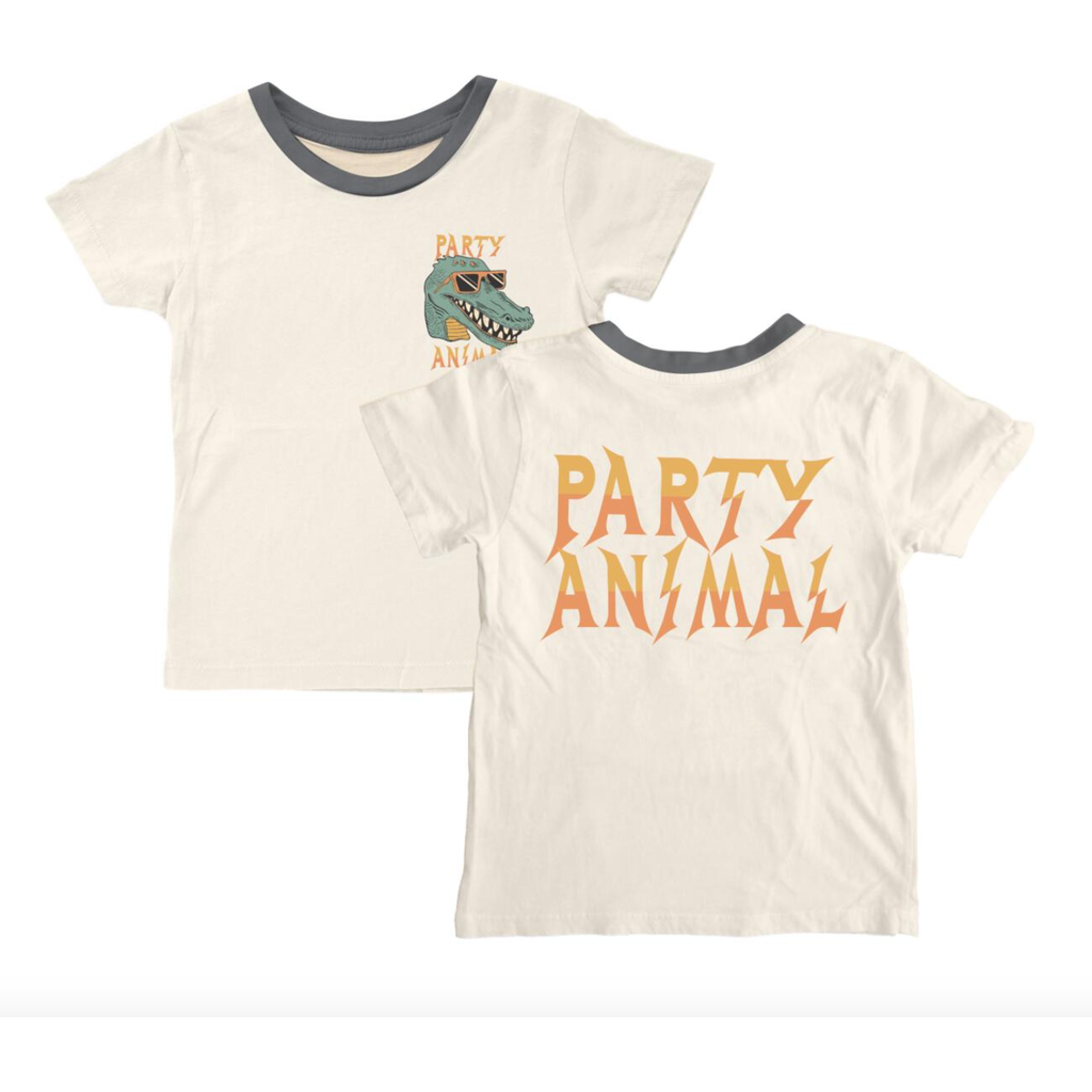 party animal tee | natural