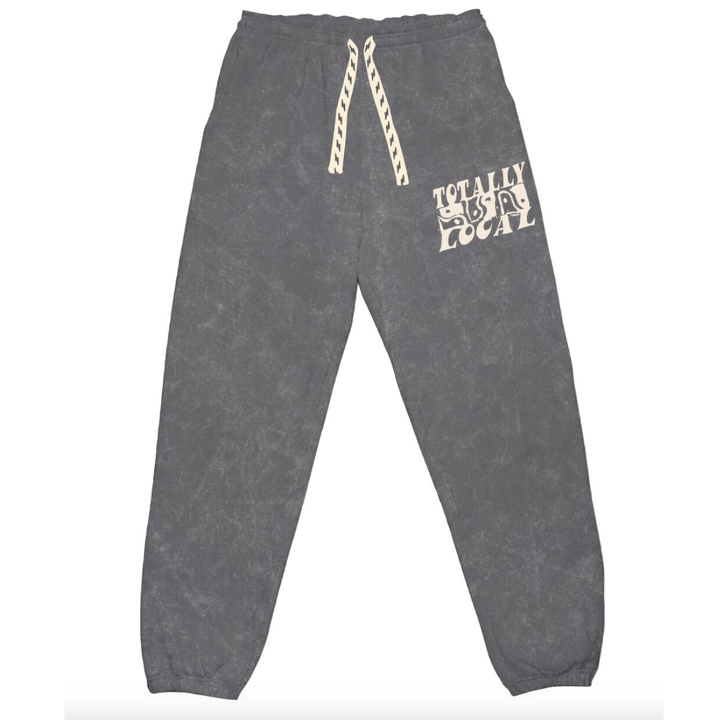 totally local sweat pant | mineral black