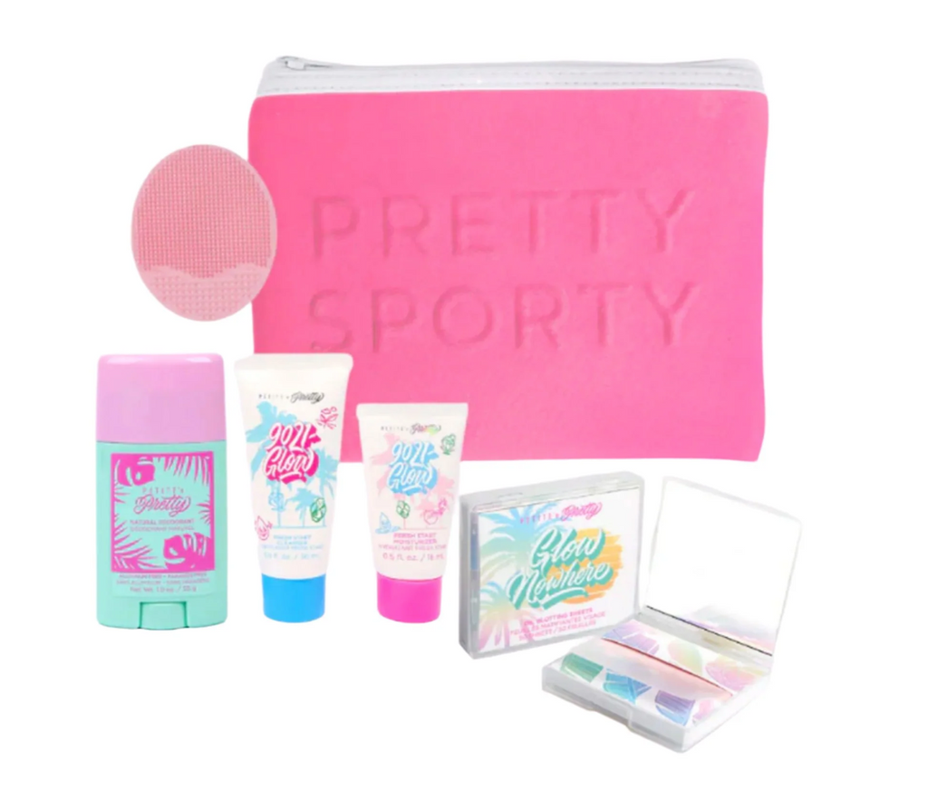 pretty sporty skincare set