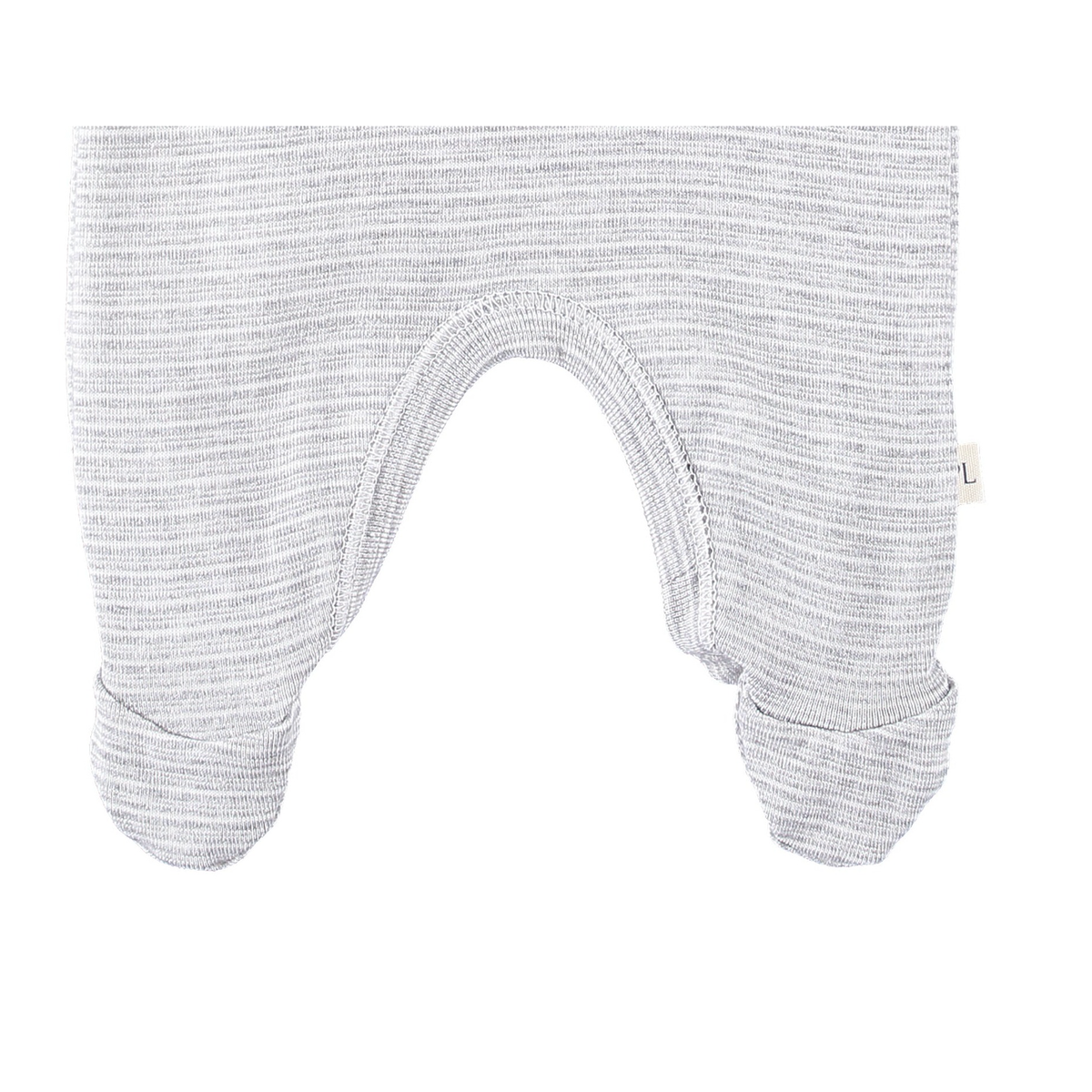 Rib Lap Tee Footie Pajama