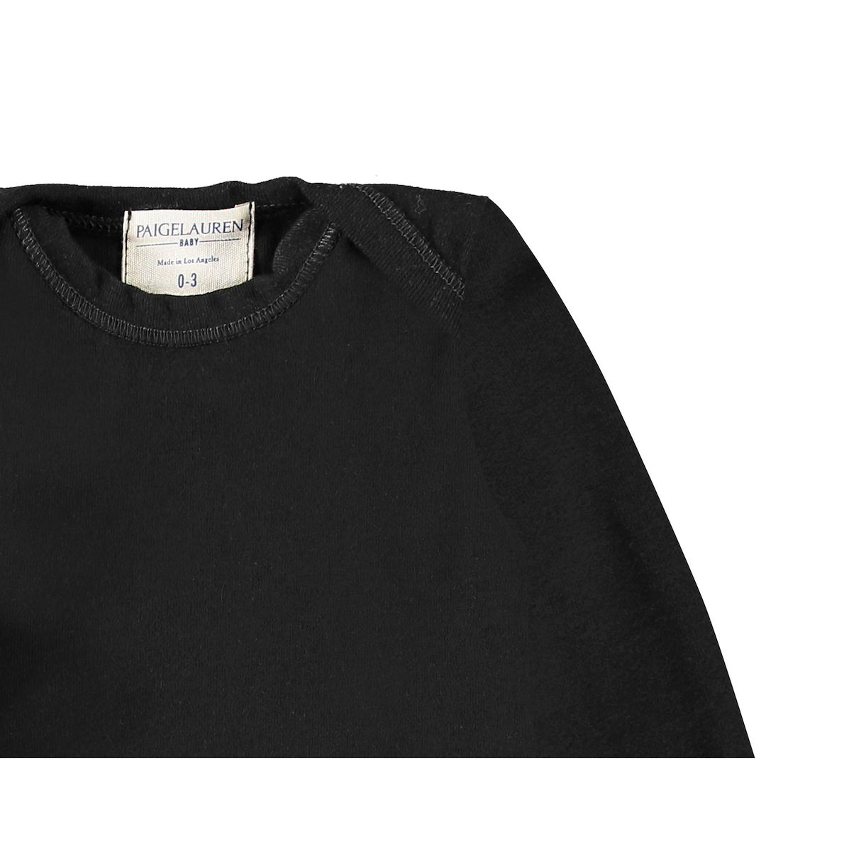 Rib Lap Tee Footie Pajama