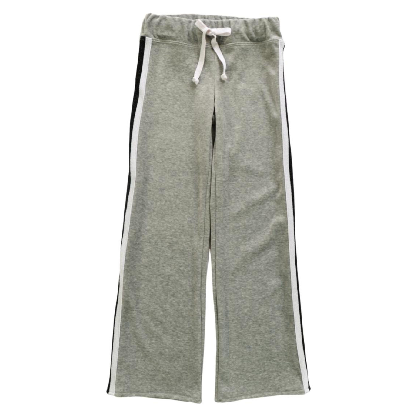 wide straight leg pant | heather grey