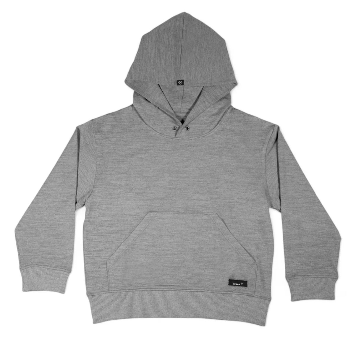 shaker hoodie || greyish black