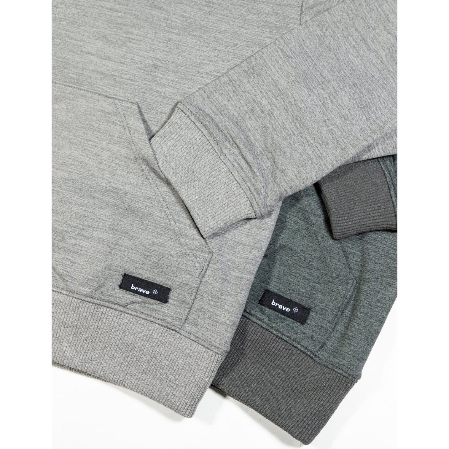 shaker hoodie || greyish black