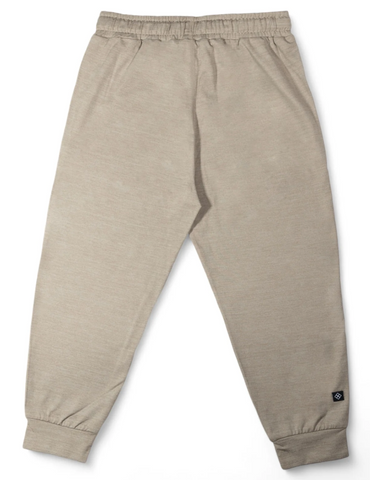 shaker track pants || taupe