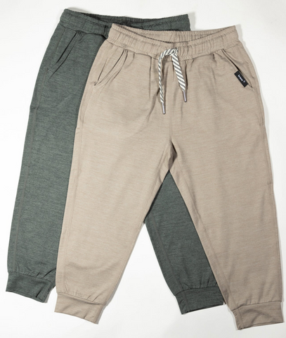 shaker track pants || greyish black