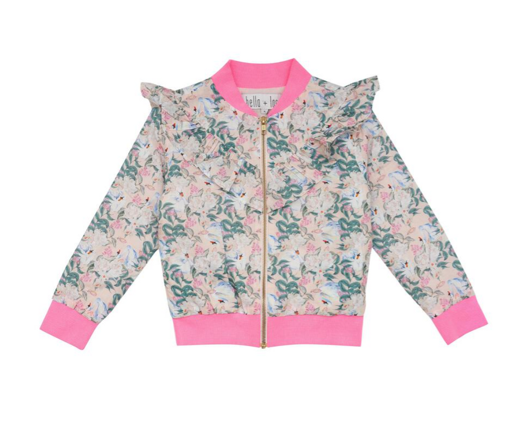 beatrix bomber | hello gorgeous print