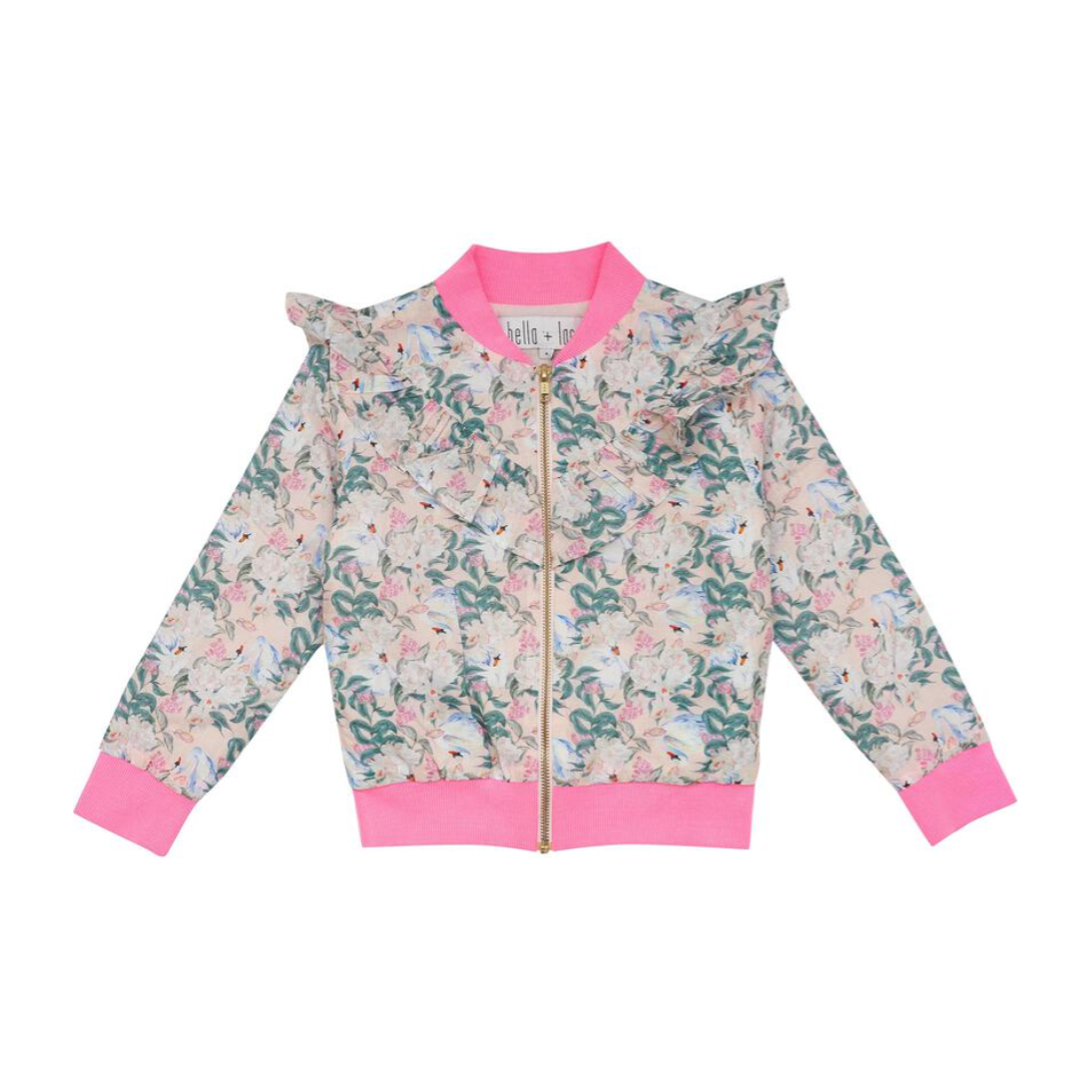 beatrix bomber | hello gorgeous print