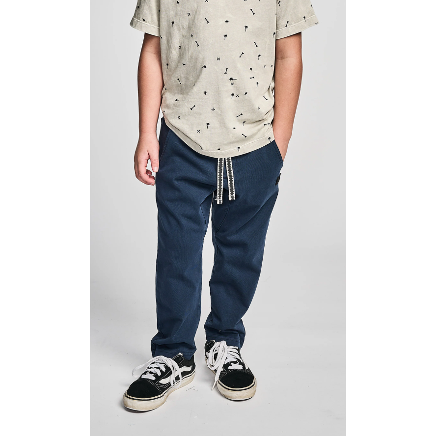 rugged pant | washed dark denim