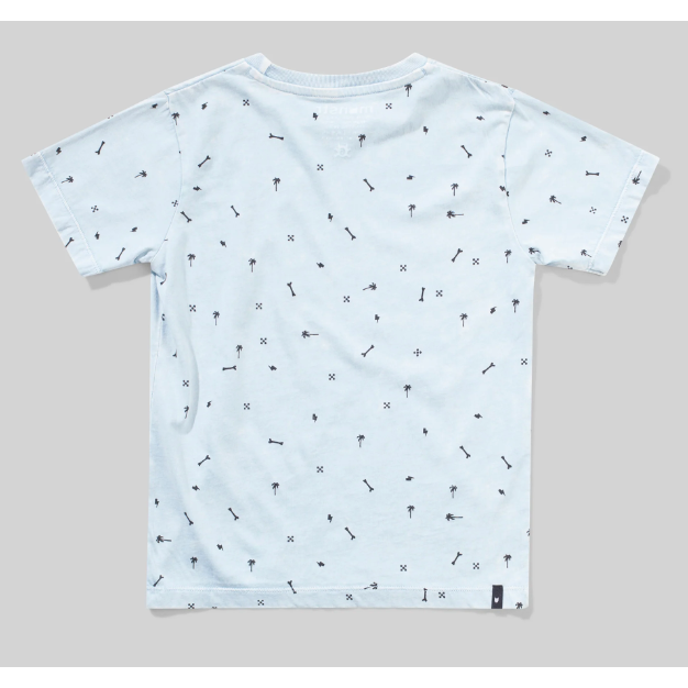 confetti tee | mineral blue