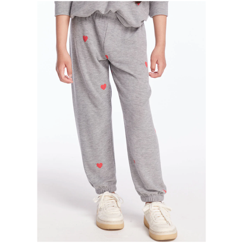 slim slouchy pant | tiny hearts