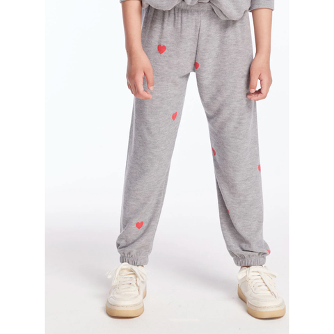 slim slouchy pant | tiny hearts