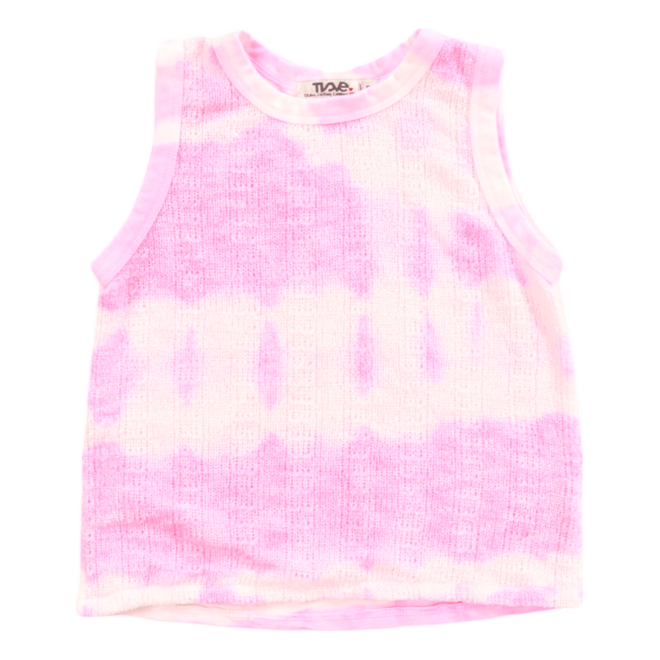 crochet tank | tie dye