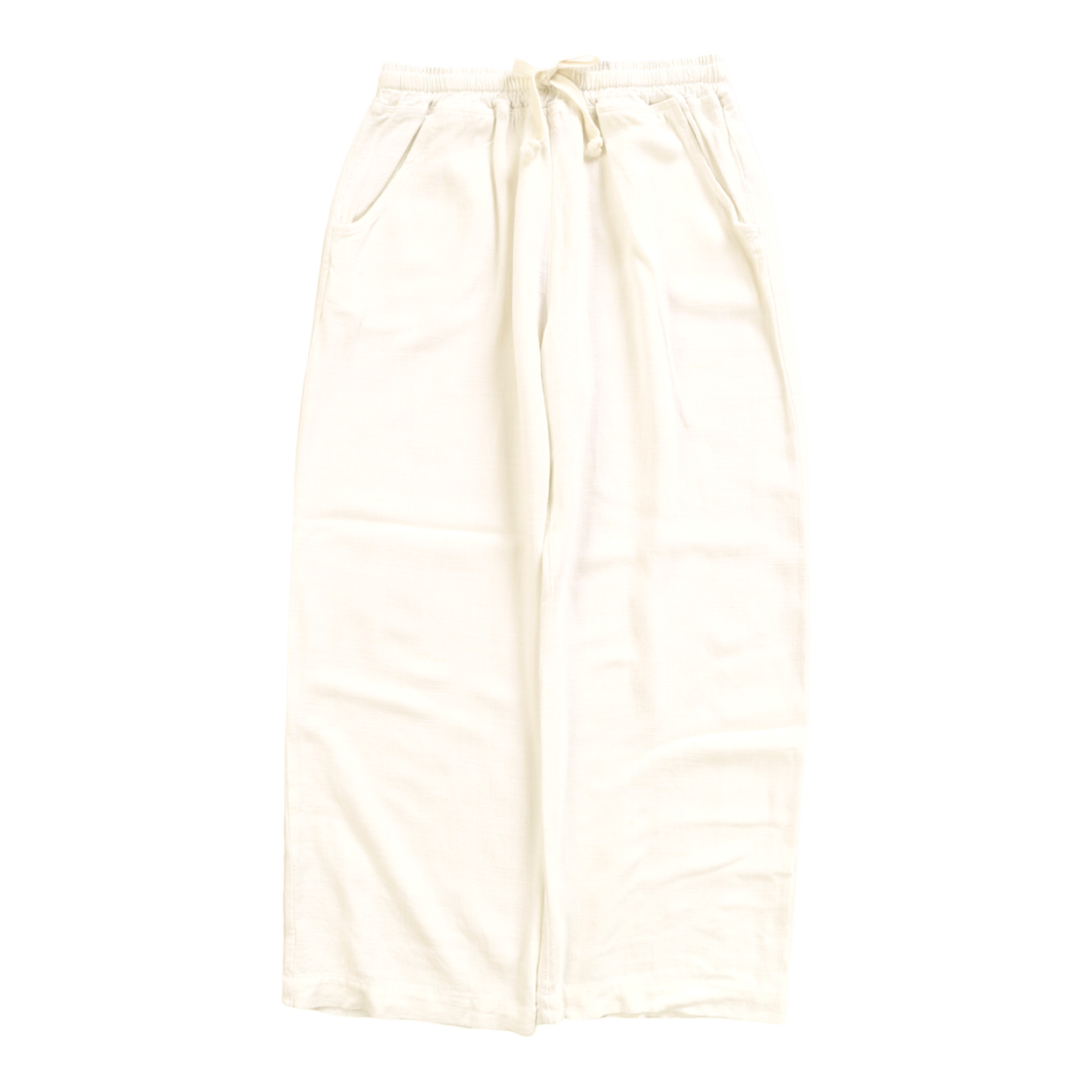 relaxed pant | white