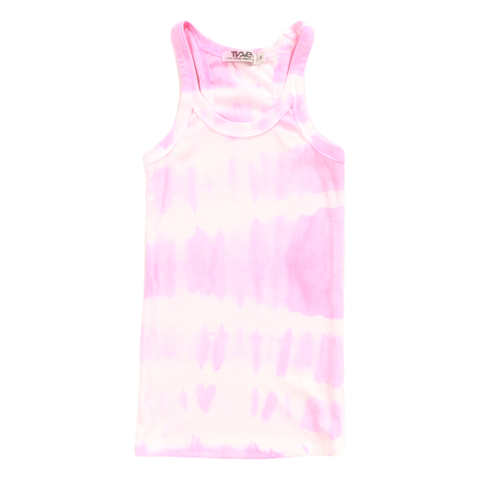 heather tank | tie dye