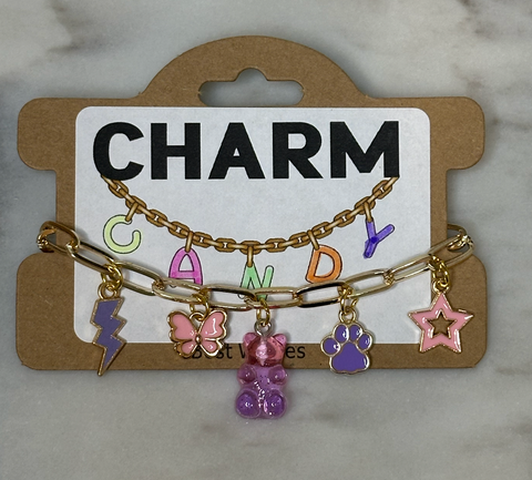 charm bracelet | butterfly